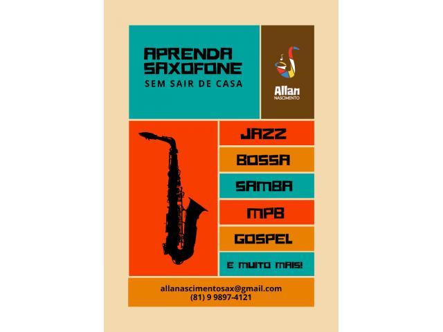 Aulas Particulares de Saxofone Online