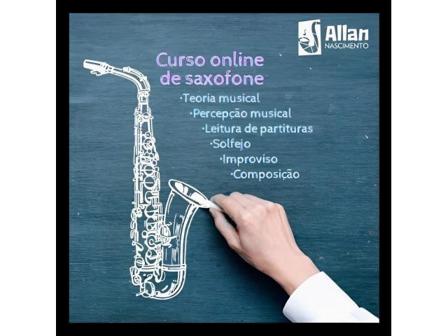 Aulas Particulares de Saxofone Online