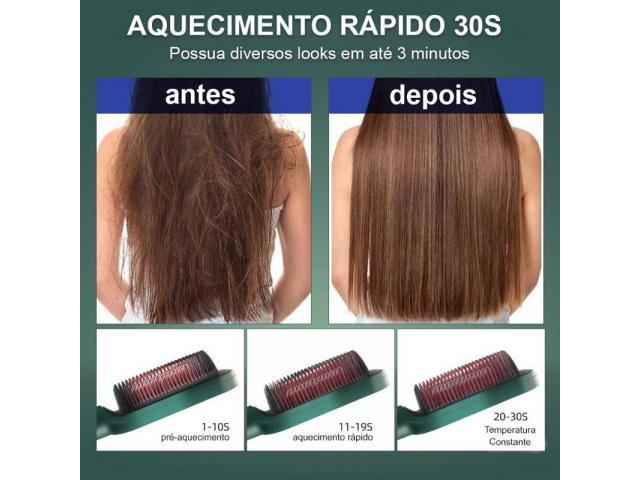 ESCOVA ALISADORA 3 EM 1 – PAGUE SOMENTE NA ENTREGA!