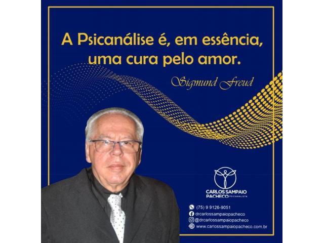PSICANALISTA CARLOS SAMPAIO PACHECO FEIRA DE SANTANA 75 991269051 whatsapp
