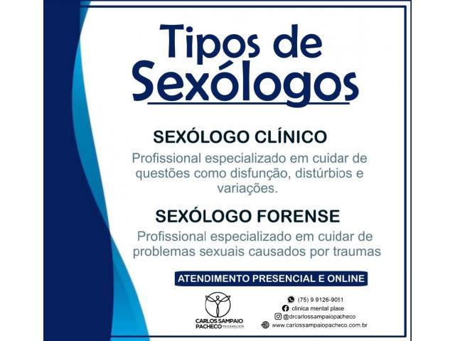 SEXÓLOGO CARLOS SAMPAIO PACHECO FEIRA DE SANTANA 75 991269051 whatsapp