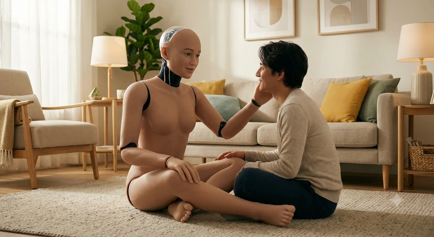 Robô humanoide U1: O seu novo amigo inteligente