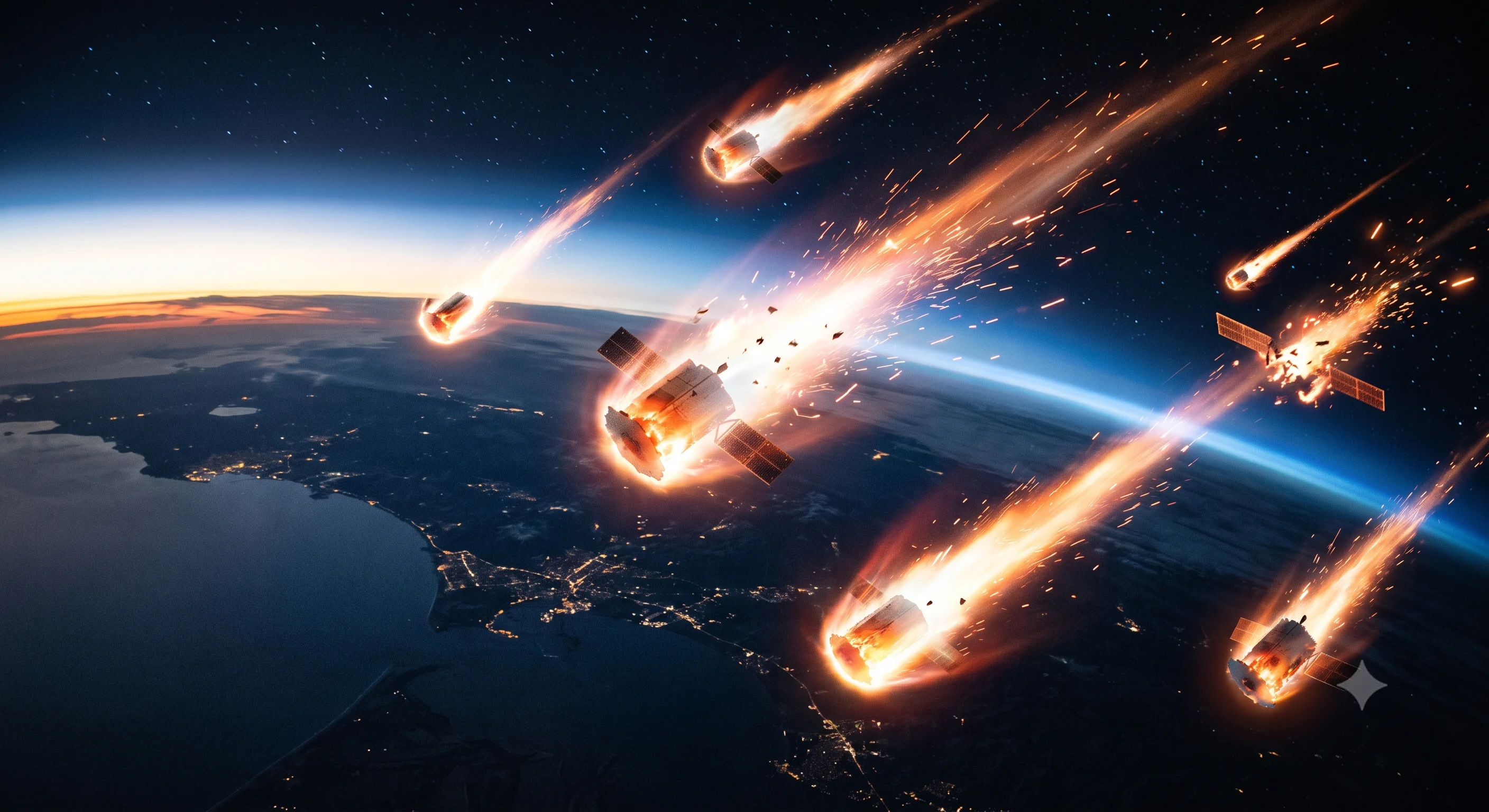 Satélites Starlink Caindo: Entenda por que a SpaceX os Derruba Introdução