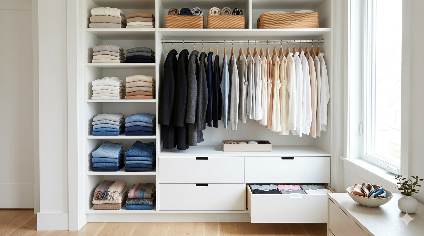 Como Organizar o Guarda-Roupa com o Método Marie Kondo