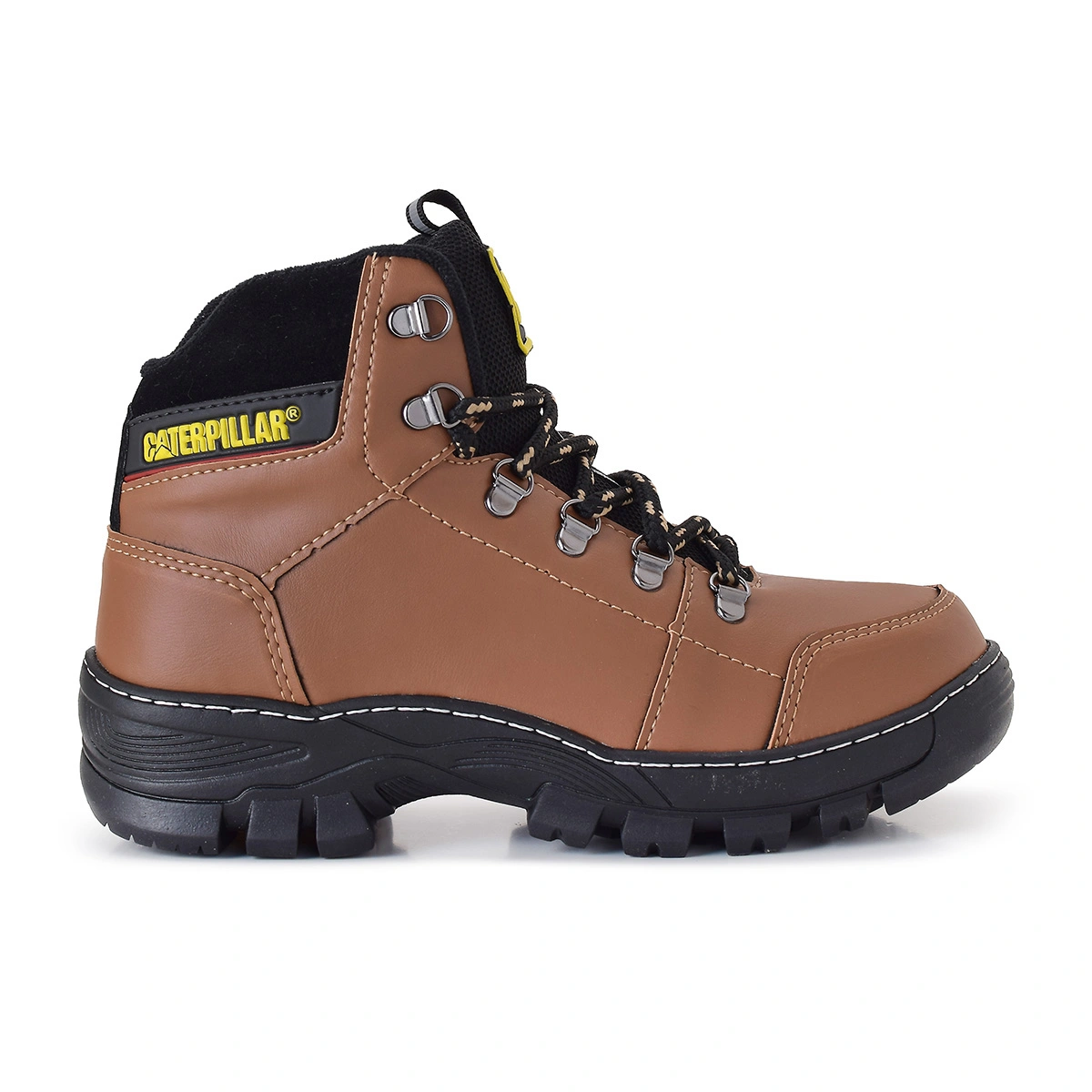 Bota Coturno Caterpillar Masculina Adventure Cano Médio Reforçada - Imagem 7