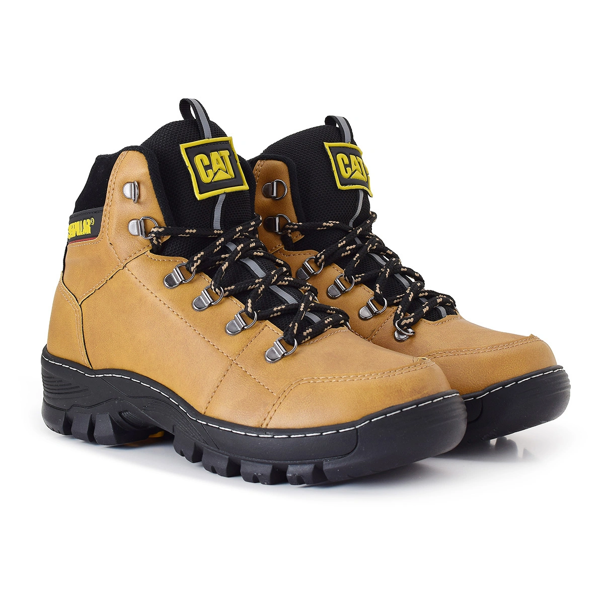 Bota Coturno Caterpillar Masculina Adventure Cano Médio Reforçada - Imagem 18