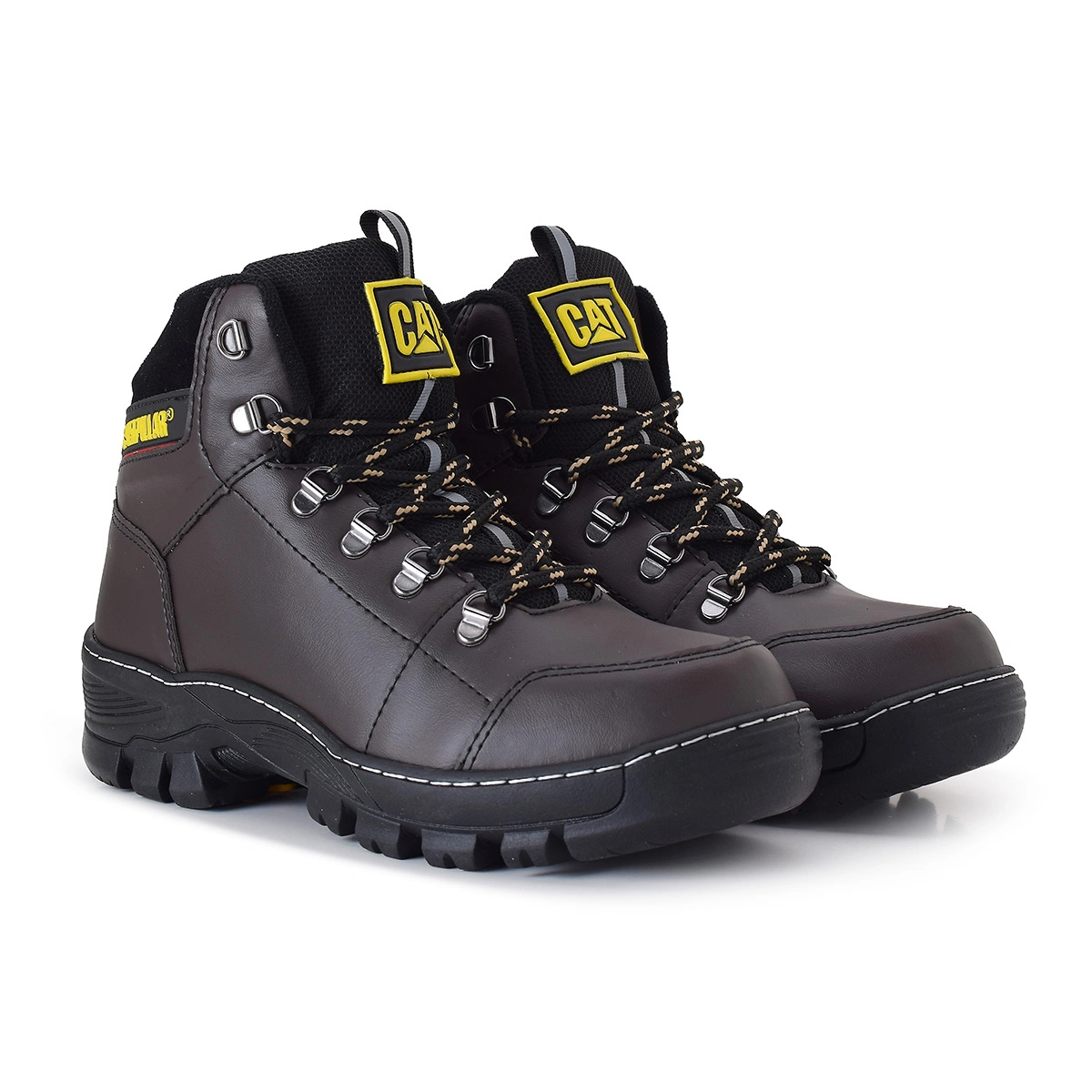 Bota Coturno Caterpillar Masculina Adventure Cano Médio Reforçada - Imagem 13