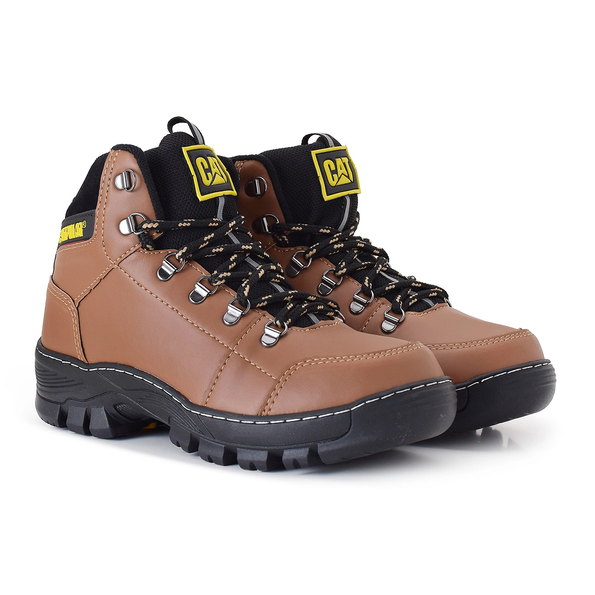 Bota Coturno Caterpillar Masculina Adventure Cano Médio Reforçada - Imagem 8
