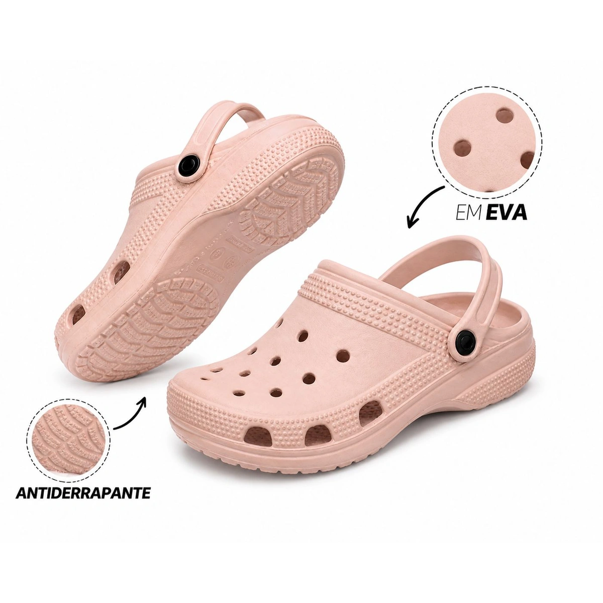 Babuche Feminino em EVA Leve Nuvem Confortável Antiderrapante - Imagem 8