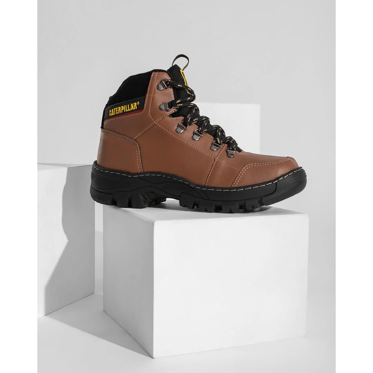 Bota Coturno Caterpillar Masculina Adventure Cano Médio Reforçada - Imagem 6