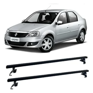 Bagageiro de Teto SMD para Renault Logan - Rack Suporte em Aço de Alta Resistência