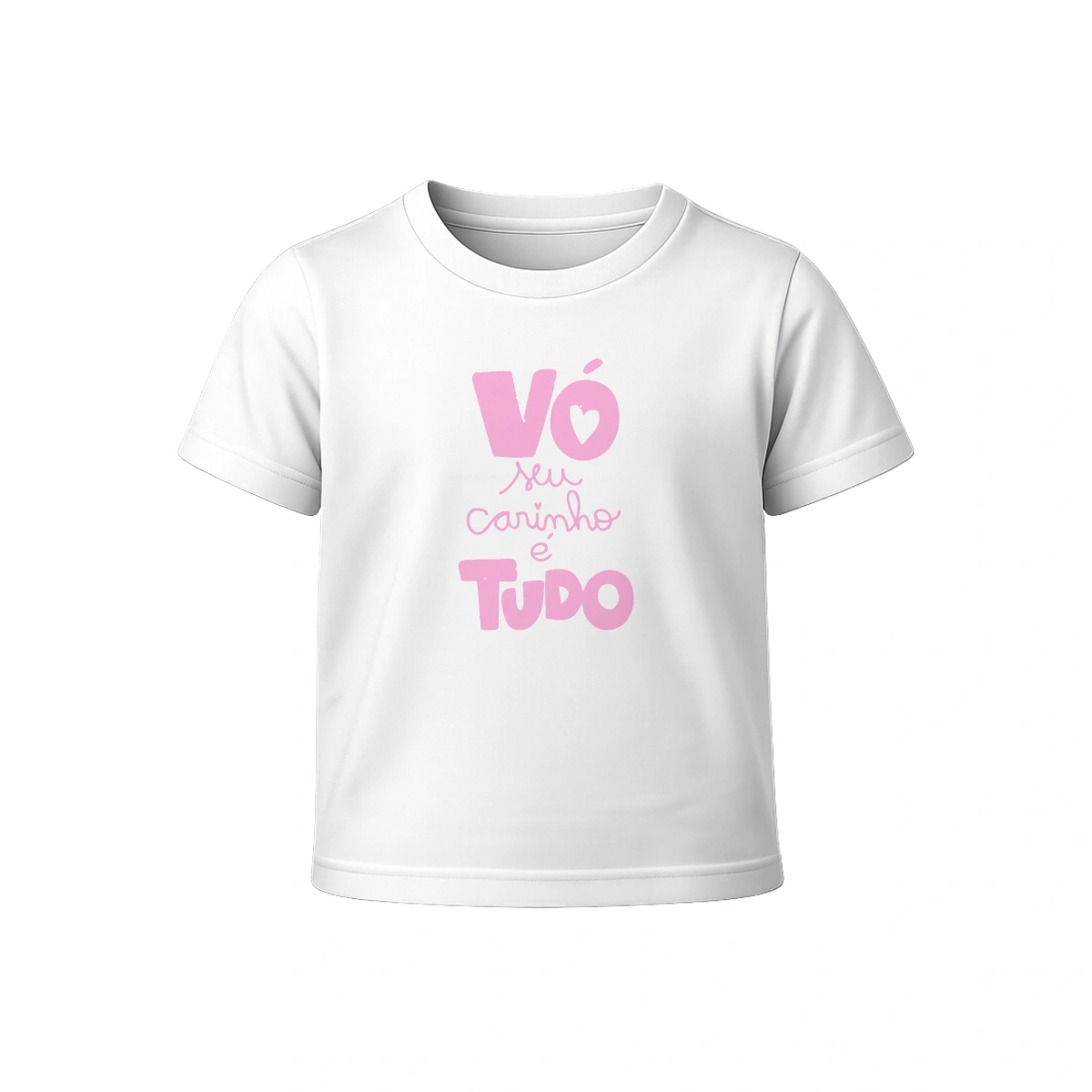 Camiseta Infantil Menina Dia dos Avós Vó Seu Carinho é Tudo - Imagem 4
