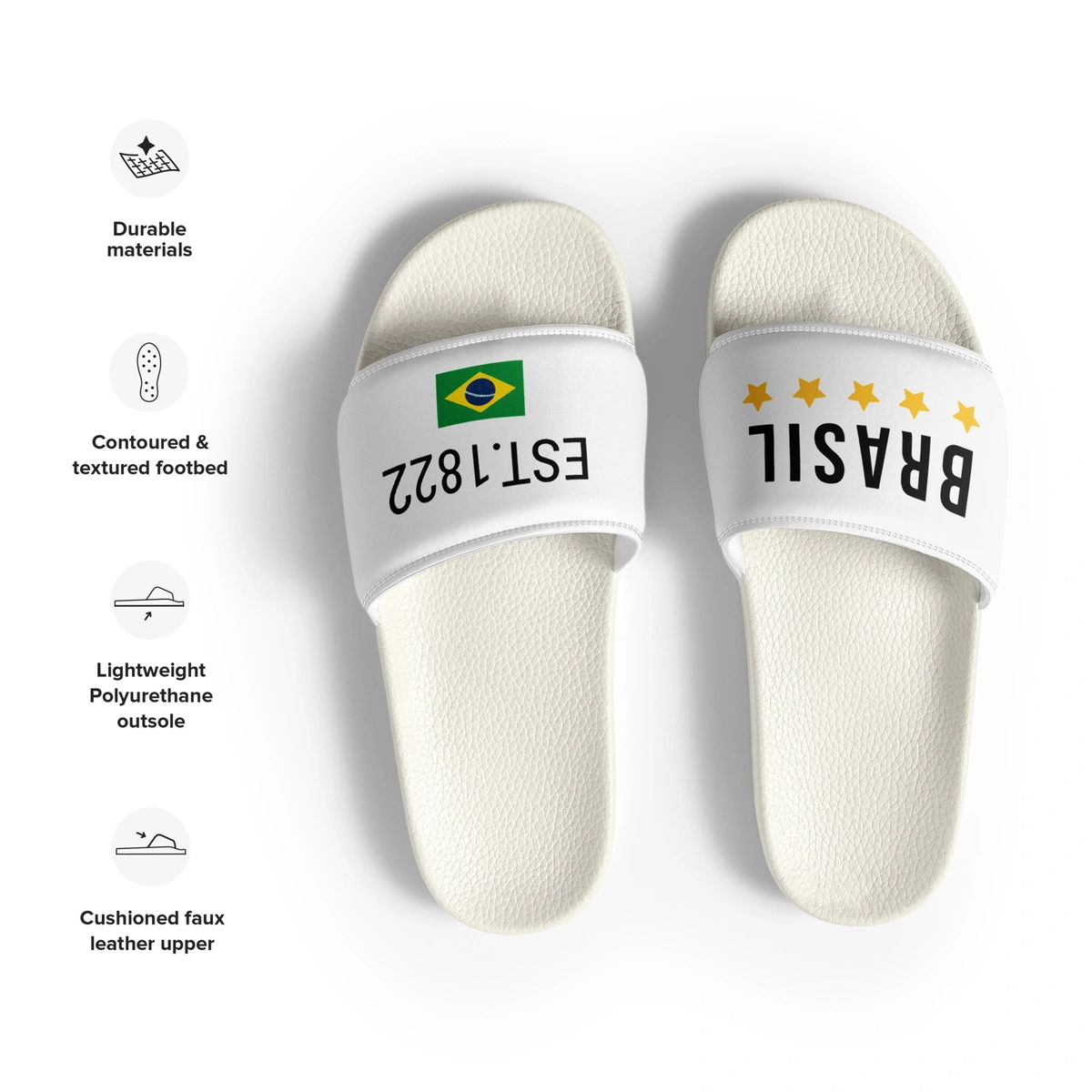 Chinelo Slide Masculino Brasil EST 1822