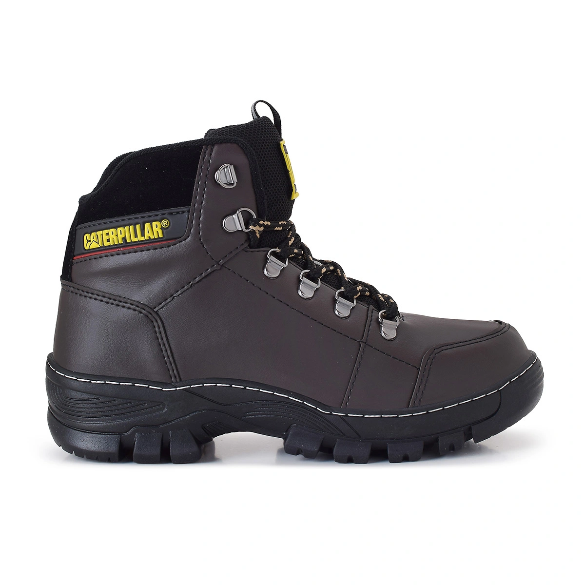 Bota Coturno Caterpillar Masculina Adventure Cano Médio Reforçada - Imagem 12