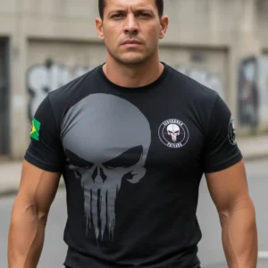 Camisa de Segurança Privada e Vigilante com Proteção UV 50+ Reforçada